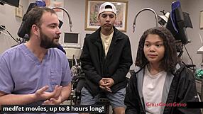 Orgasm Research: Michelle Anderson Spreads In Latex Nurse Gloves For Hospital Vibes!