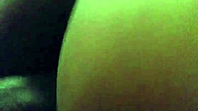 Granny's wet ebony pussy stuffed by monster black cock creampie