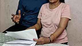 stepmom homework distraction turns into dirty talk doggystyle pounding and cumshot creampie