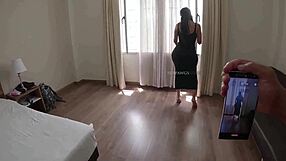 this bubblebutt mature bends over for huge bbc doggystyle in her glorious fat ass