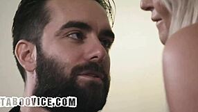 blonde mistress takes full control over her colleague