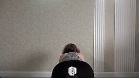 big ass mature wife tries panties for lover's voyeur camera