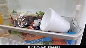 omg ember snow goes wild on stepdad's monster cock daddy 😍🍆💦