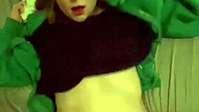 Blonde teen spinner Laney Grey POV deepthroats Brad Newman's big cock bareback