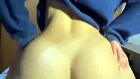 best reverse cowgirl ride ever from big ass babe