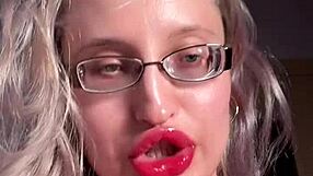Big Lips Long Tongue Lipstick Gloss Dirty Talk Cuck JOI Fantasy