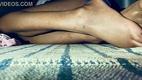 Petite Latina Teases Sexy Toes And Juicy Ass