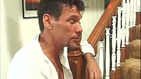 damn these petite 18yo blondes take double penetration from old guys in college threesome