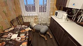 did the mature stepmom clean or beg for taboo anal pounding?