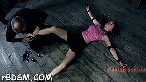 this babe endures hardcore bdsm toy torment like a true slave