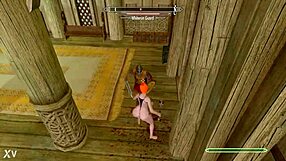 Redhead's Big Booty And Tits Nude In Skyrim