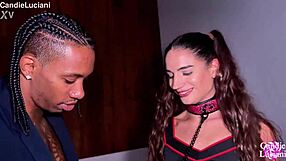 Cheerleader devours big black cock craving every thick inch now!