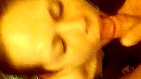 bold cumshot blasts thick load across her waiting face