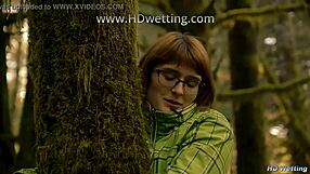 handcuffed to a tree in the forest desperate to pee