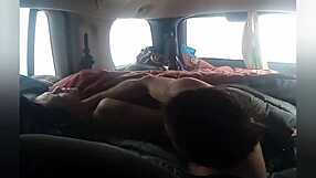 Girlfriend Moans Through Public Walmart Car Sex and Spanking