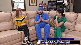 Does Dr Tampa's Nurse Ditria Rose Really Care About Patient Pussy?
