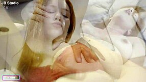 can't believe this brazilian redhead shocked after multiple wet orgasms