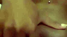 Black Latina teen masturbates passionately in her bathtub