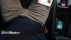 Corny Hubby Watches Wife Fucked Hard on Home Sofa