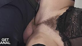 how's sexy milf katy rose taking huge cock anal pounding?