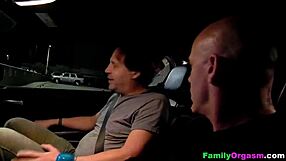 stepdads bust stepdaughters whoring streets join police orgy riding big tits teens to orgasm