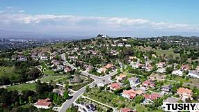 naughty scarlett alexis seduces sister's hubby for ass to mouth anal and titty fuck!