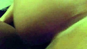 Granny's wet ebony pussy stuffed by monster black cock creampie