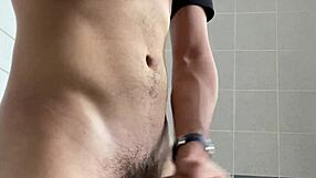 wanna catch me stroking my monster cock on campus?