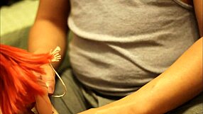 Batgirl Fuck Doll Bound for Footjob Blowbang Cum Shower