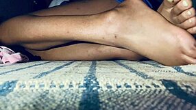 Petite Latina Teases Sexy Toes And Juicy Ass