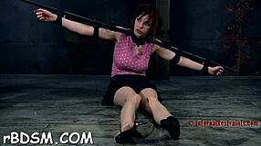 this babe endures hardcore bdsm toy torment like a true slave
