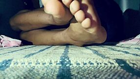 Petite Latina Teases Sexy Toes And Juicy Ass