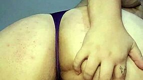 Watch this thick latina bbw swallow her huge dildo whole