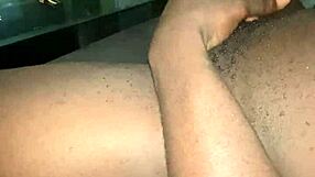 Stepdad wanks hard watching stepdaughter spread pussy wide open?