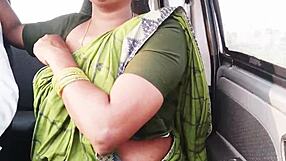 i had dirty car sex with this beautiful indian maid full of telugu talk