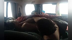 Girlfriend Moans Through Public Walmart Car Sex and Spanking