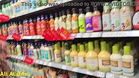 ALI ALLURE PANTY SHOPS WITH STEPBRO then SQUIRTS DOGGY CREAMPIE! full on red