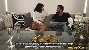 Horny latina's huge tits bounce in rough pussy pounding orgasm fest