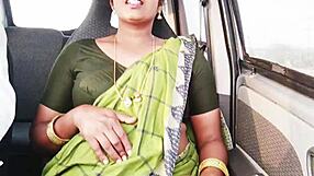 i had dirty car sex with this beautiful indian maid full of telugu talk