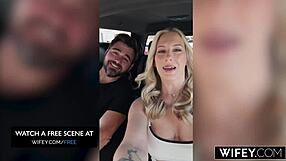 bbc crushes blonde country wifey's holes while hubby watches helplessly?