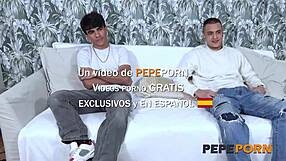 adela myers debuts in cowboy mode riding two young guys' cocks in wild threesome