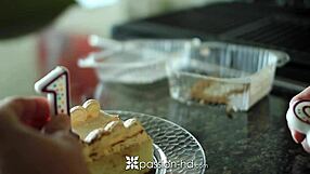 cassidy ryan sucks cock for naughty 18th birthday facial