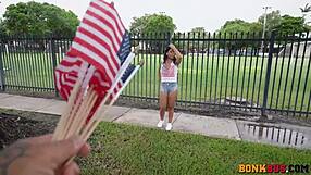 doesn't this colombian babe with big tits love america's deepthroat action? watch her enjoy that bumpy car and bus ride sex like a total slut!