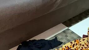 Stepdad wanks hard watching stepdaughter spread pussy wide open?