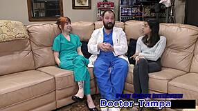 Does Dr Tampa's Nurse Ditria Rose Really Care About Patient Pussy?