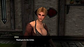 blonde's massive tits and ass demand your depraved play right now part 1