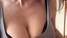 Wife Flashes Massive Nippled Tits to Strangers Outdoors