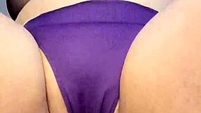 Watch this thick latina bbw swallow her huge dildo whole