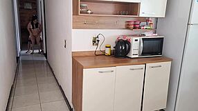 wanna see me risk banging my hubby's best friend bareback in his big ass house?