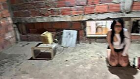 Parents clueless about step-cousin ass licking and rimjob secrets